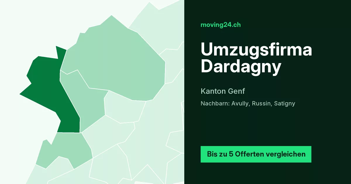 Umzugsfirma Dardagny