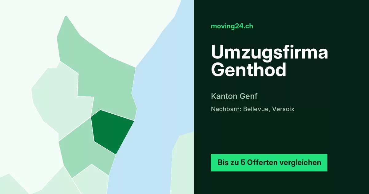 Umzugsfirma Genthod Umzugsfirma Genthod
