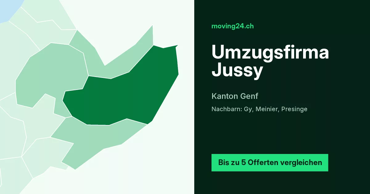 Umzugsfirma Jussy