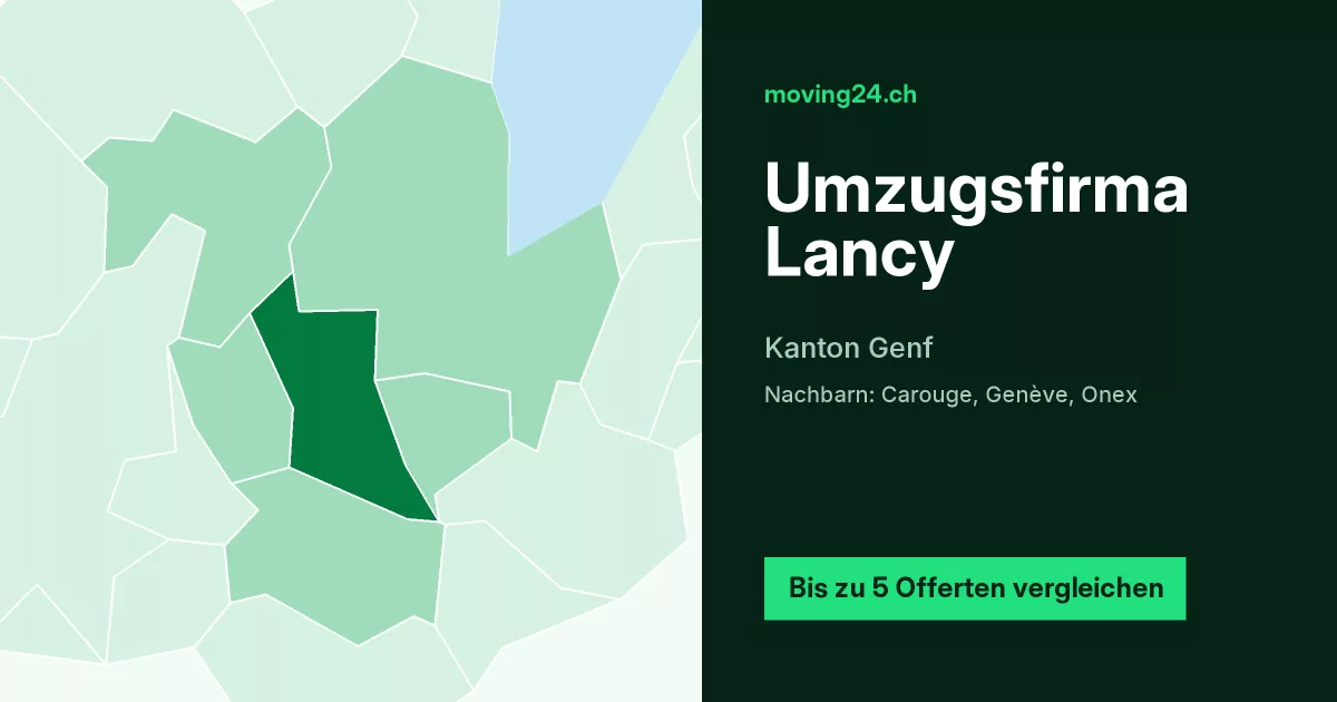 Umzugsfirma Lancy
