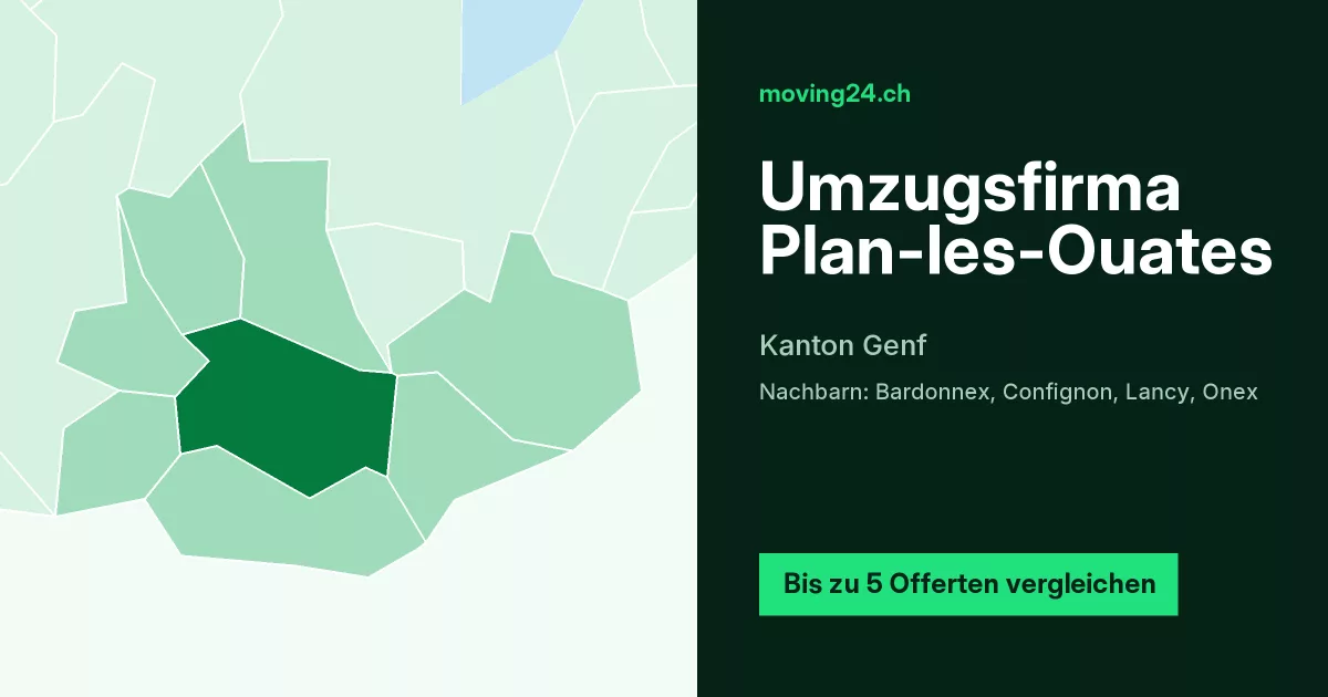 Umzugsfirma Plan-les-Ouates