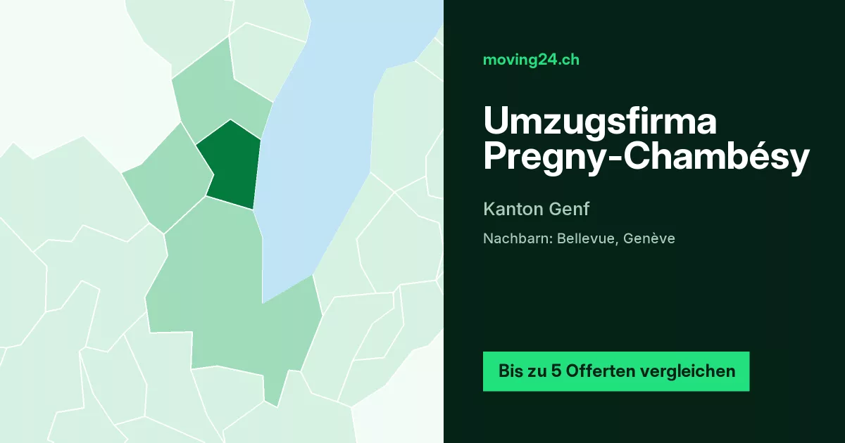 Umzugsfirma Pregny-Chamb&eacute;sy