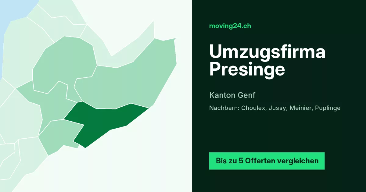 Umzugsfirma Presinge