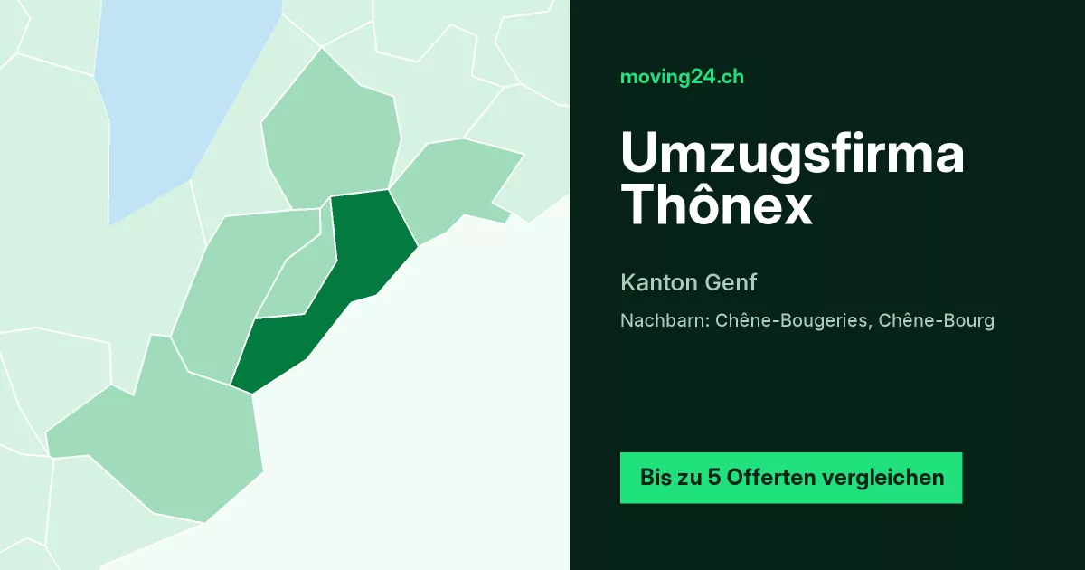 Umzugsfirma Th&ocirc;nex