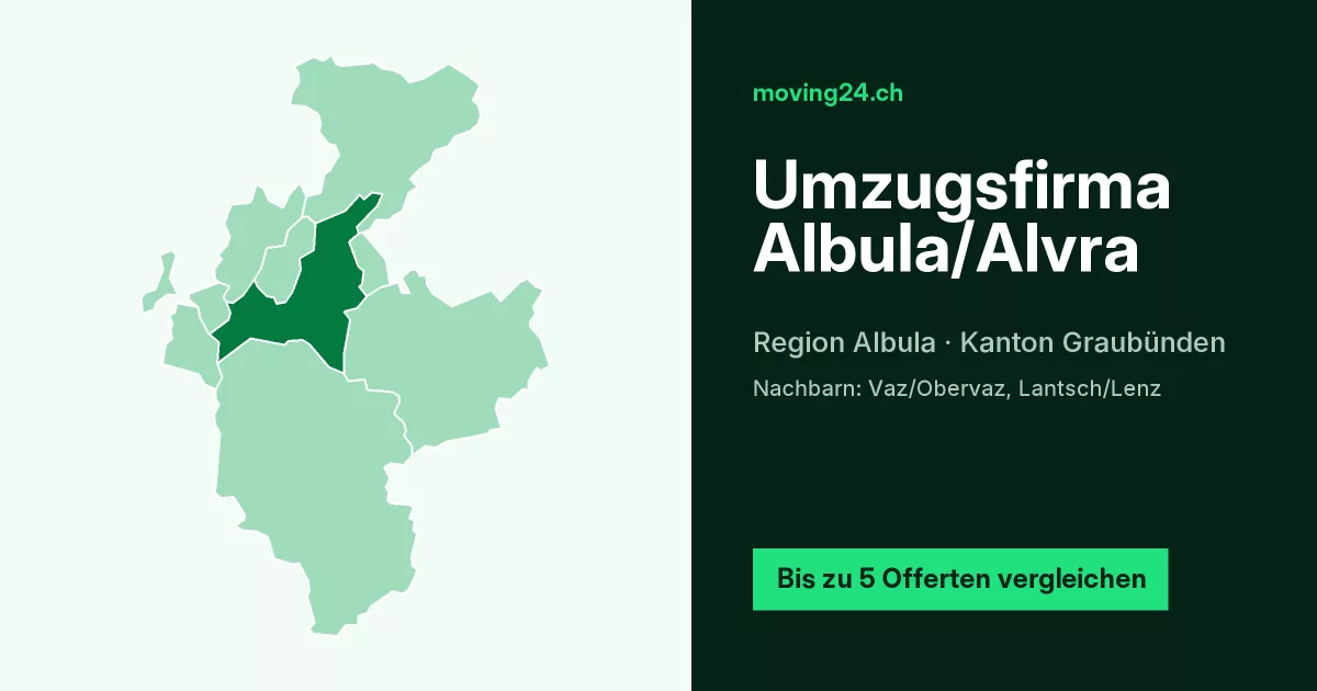 Umzugsfirma Albula/Alvra