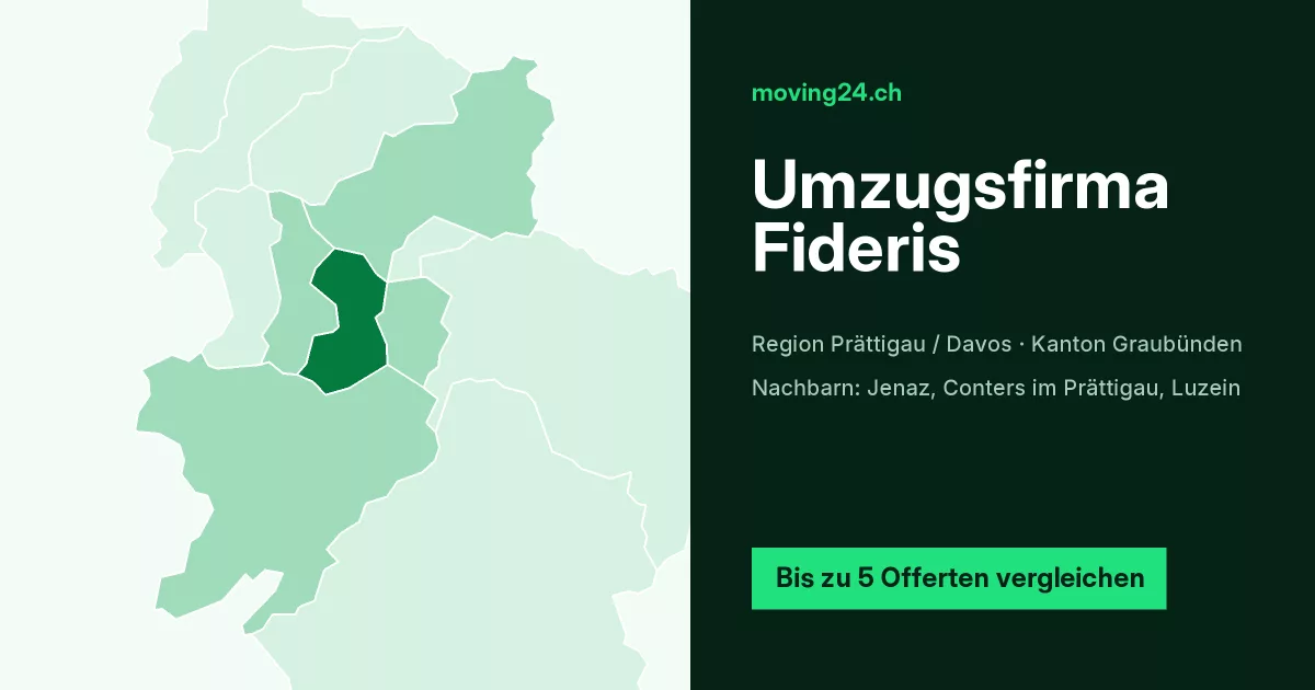 Umzugsfirma Fideris
