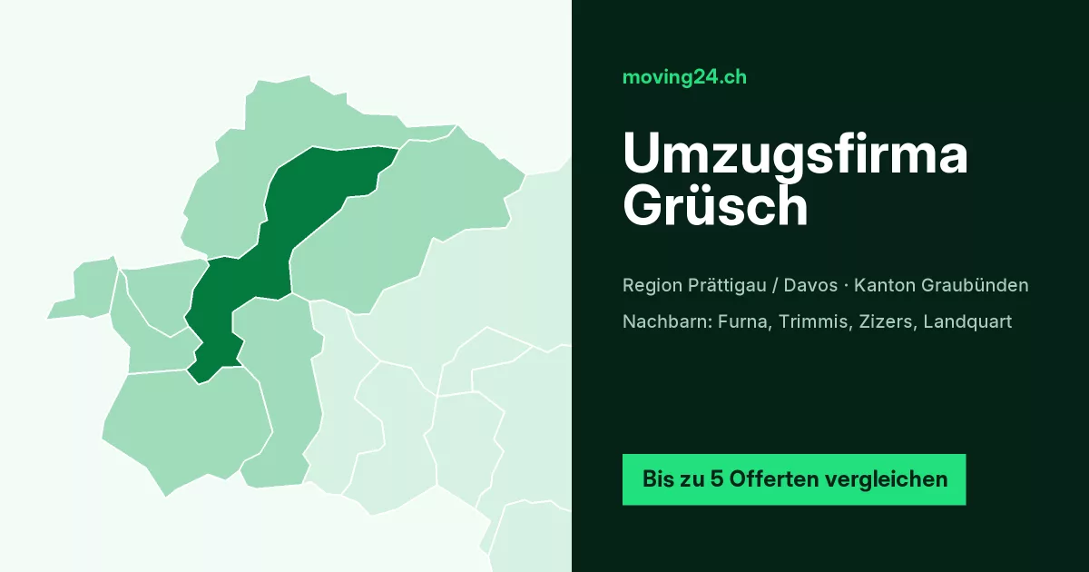 Umzugsfirma Gr&uuml;sch