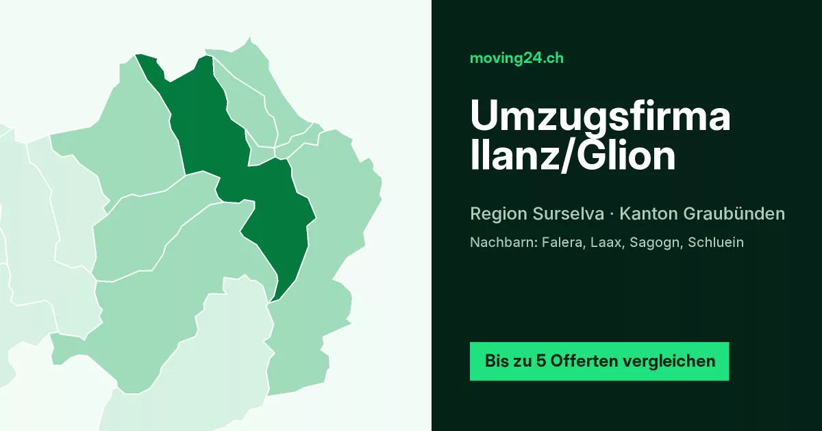 Umzugsfirma Ilanz/Glion