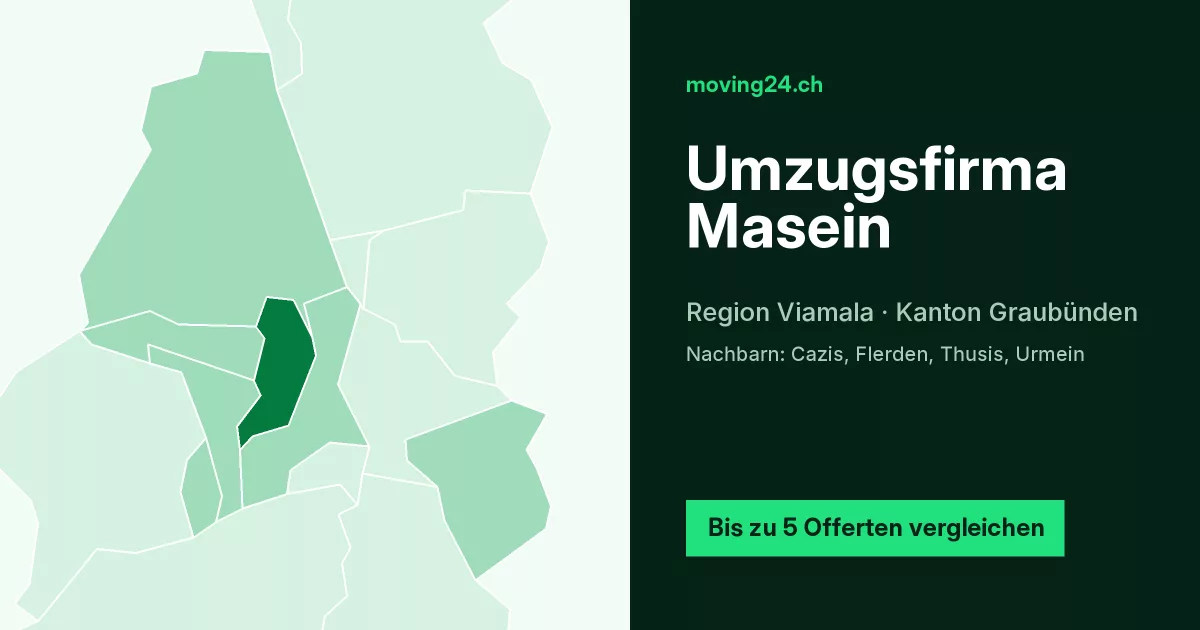 Umzugsfirma Masein Umzugsfirma Masein