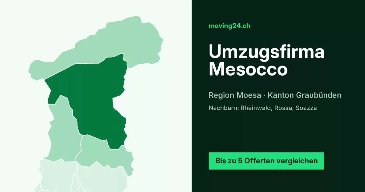 Umzugsfirma Mesocco