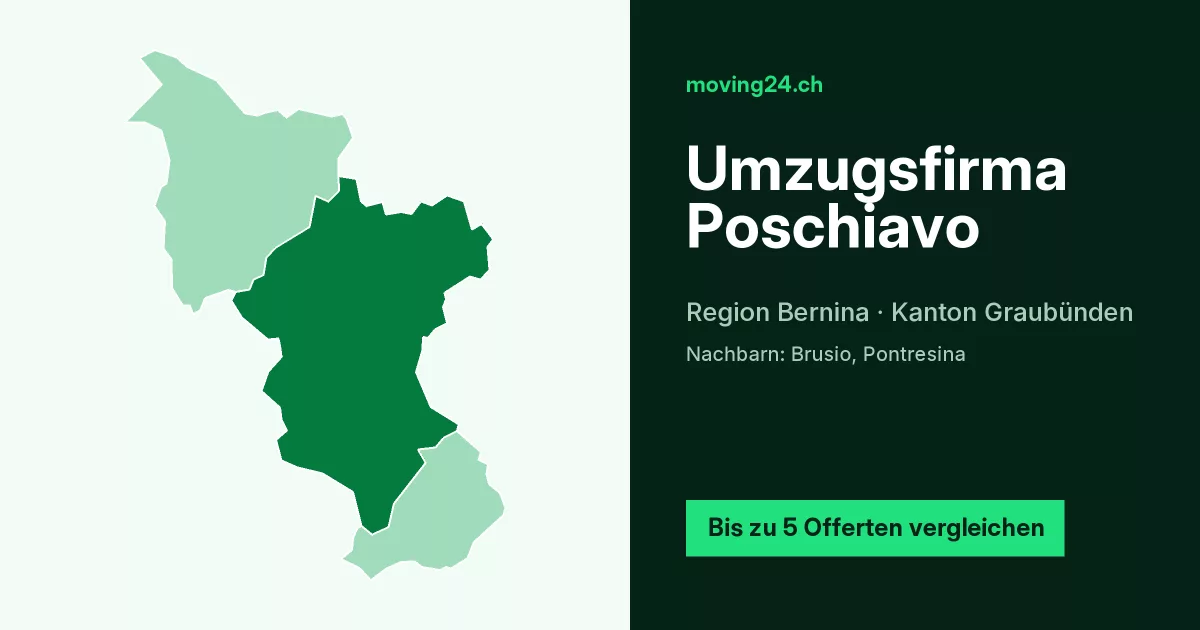 Umzugsfirma Poschiavo