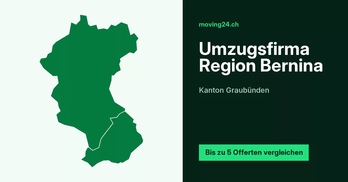 Umzugsfirma Region Bernina