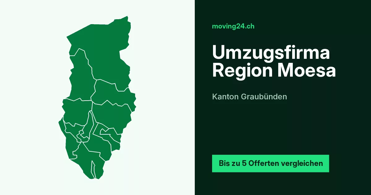 Umzugsfirma Region Moesa