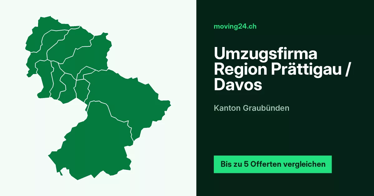 Umzugsfirma Region Pr&auml;ttigau / Davos