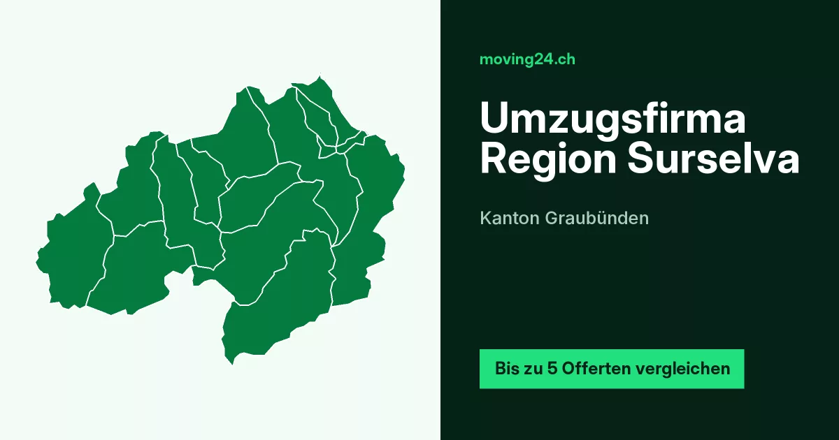 Umzugsfirma Region Surselva