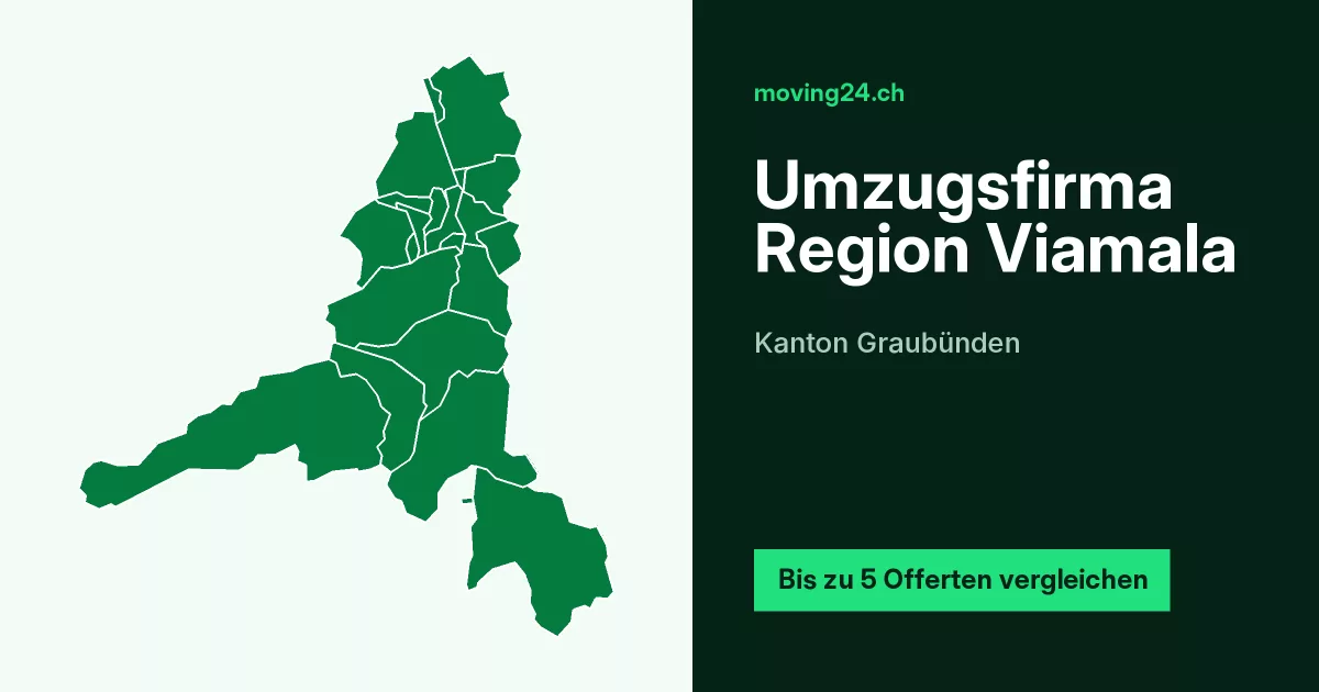 Umzugsfirma Region Viamala