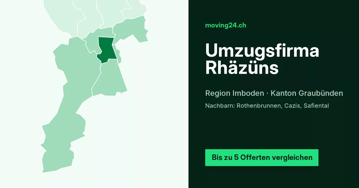 Umzugsfirma Rh&auml;z&uuml;ns