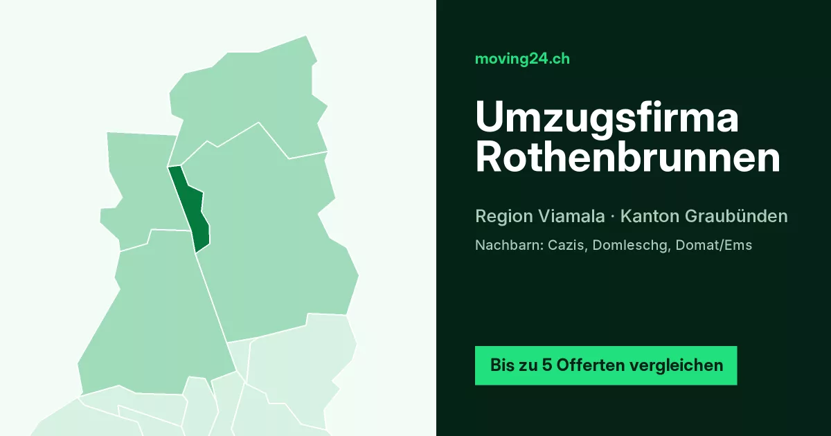 Umzugsfirma Rothenbrunnen