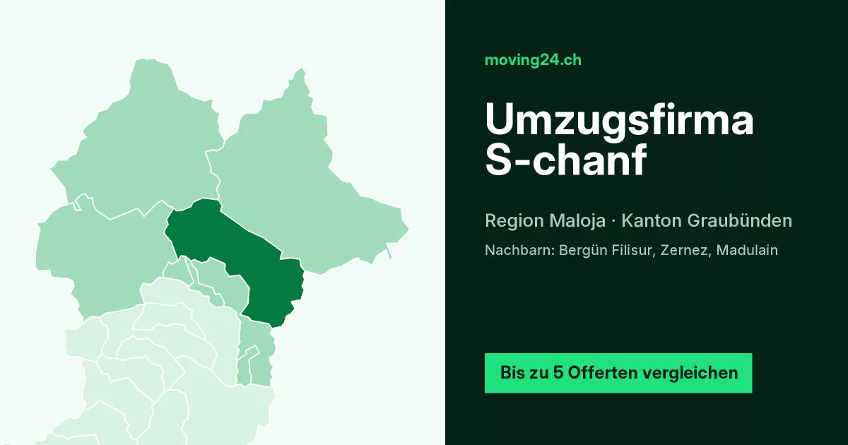 Umzugsfirma S-chanf