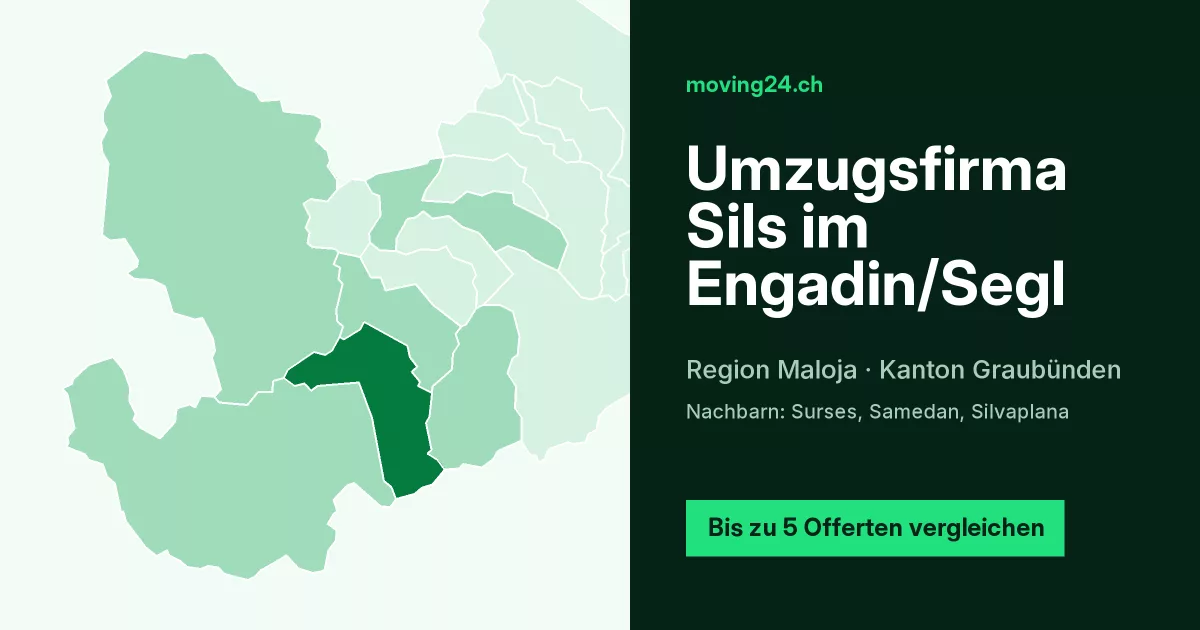 Umzugsfirma Sils im Engadin/Segl Umzugsfirma Sils im Engadin/Segl