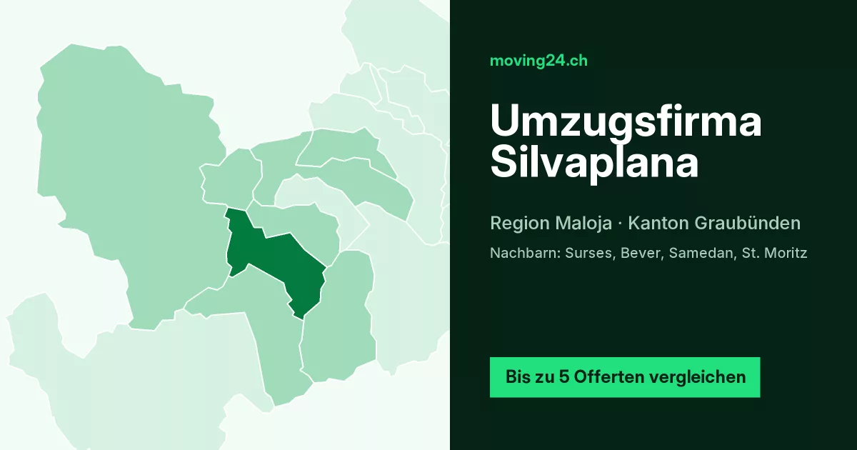 Umzugsfirma Silvaplana