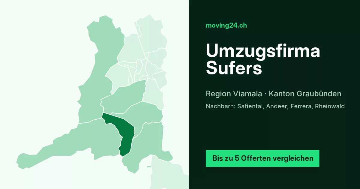 Umzugsfirma Sufers