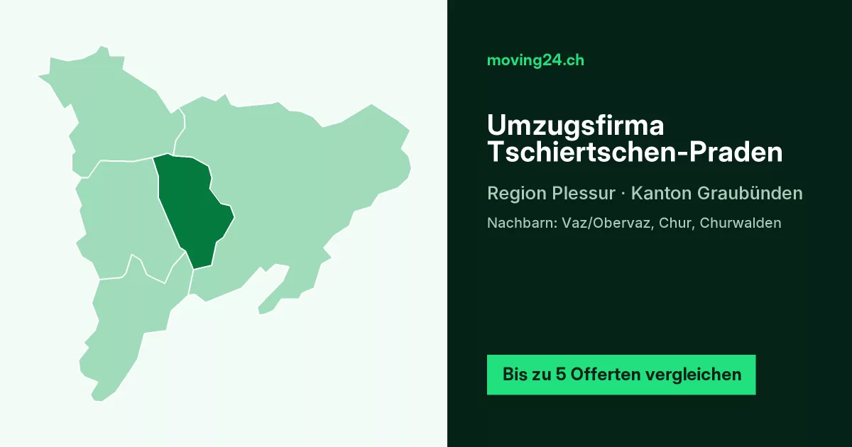 Umzugsfirma Tschiertschen-Praden
