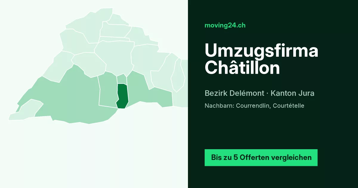 Umzugsfirma Ch&acirc;tillon