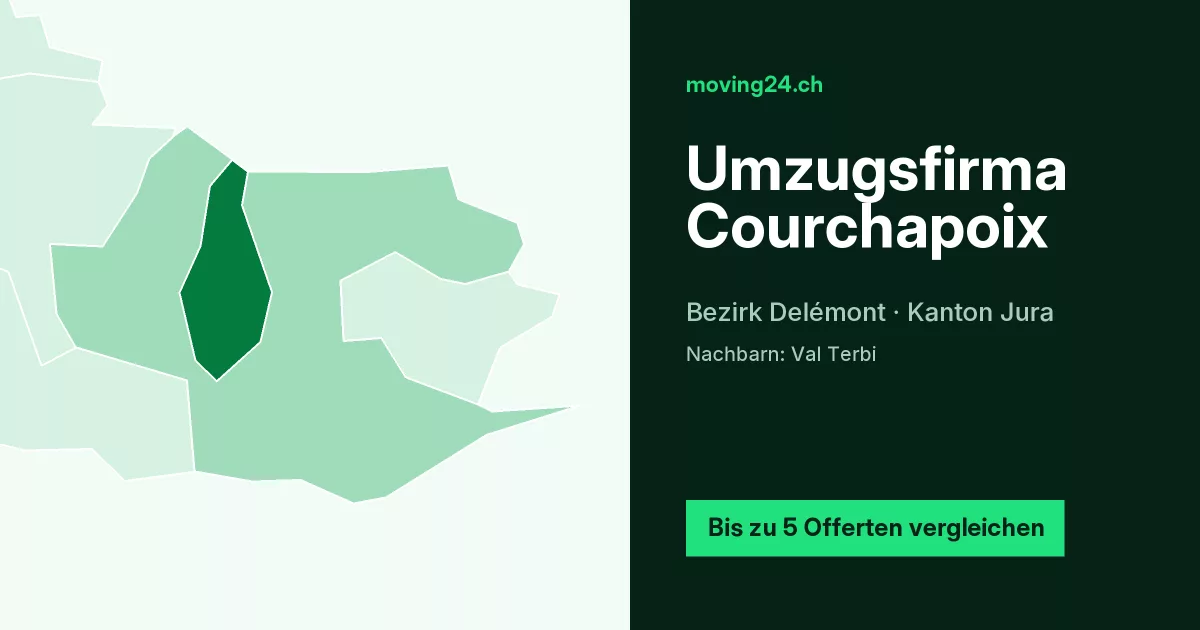 Umzugsfirma Courchapoix