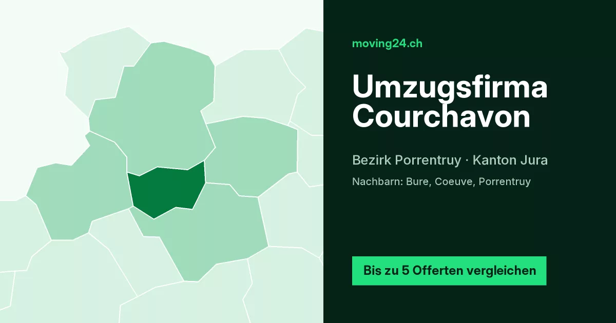 Umzugsfirma Courchavon