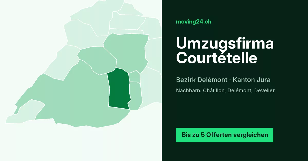 Umzugsfirma Court&eacute;telle