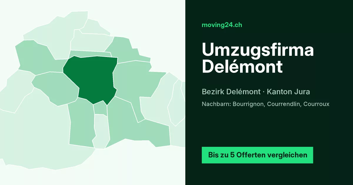 Umzugsfirma Del&eacute;mont