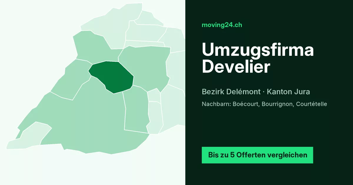 Umzugsfirma Develier