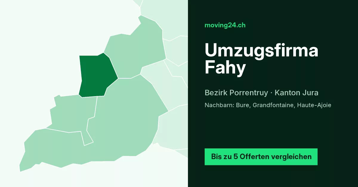 Umzugsfirma Fahy