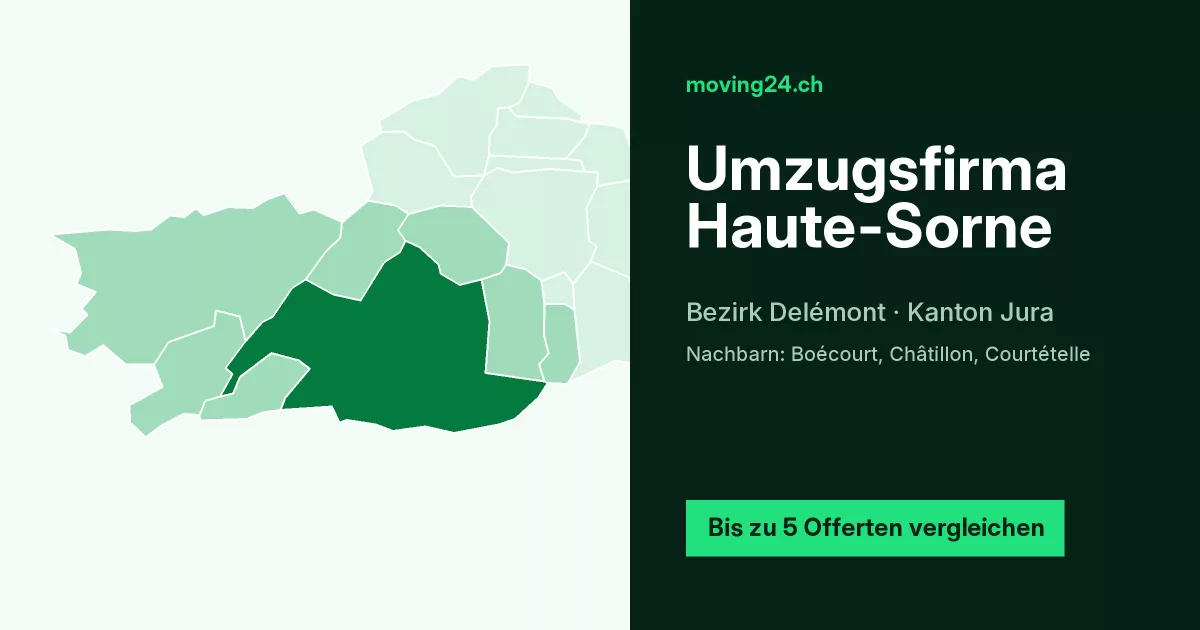 Umzugsfirma Haute-Sorne Umzugsfirma Haute-Sorne