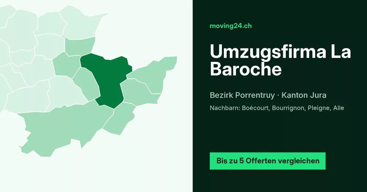 Umzugsfirma La Baroche