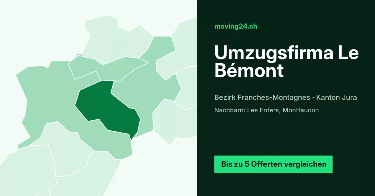 Umzugsfirma Le B&eacute;mont
