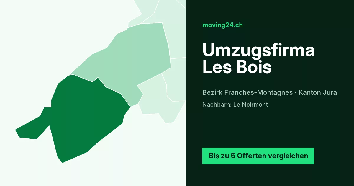 Umzugsfirma Les Bois