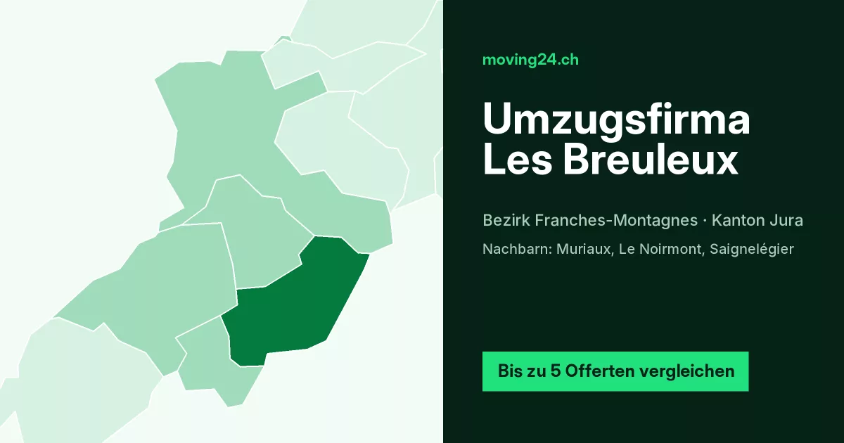 Umzugsfirma Les Breuleux