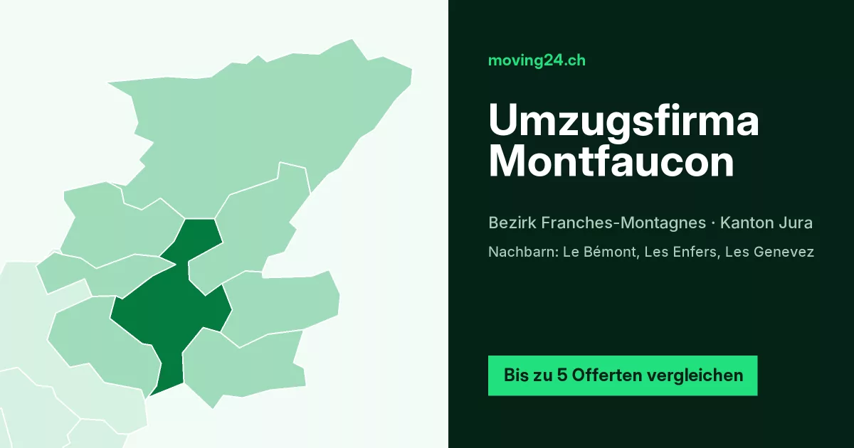 Umzugsfirma Montfaucon