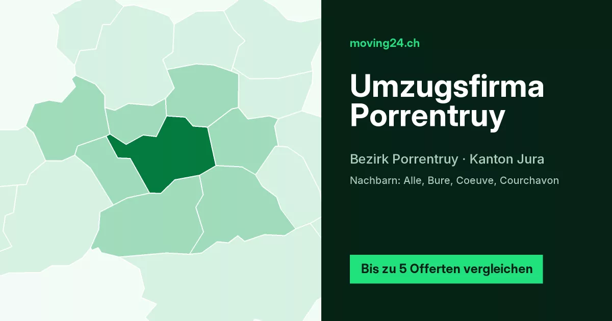 Umzugsfirma Porrentruy