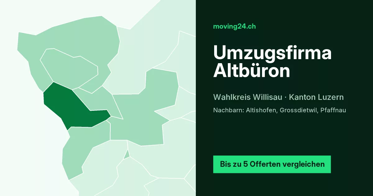 Umzugsfirma Altb&uuml;ron
