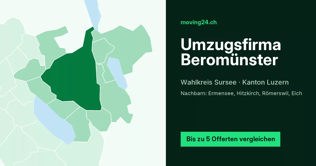 Umzugsfirma Berom&uuml;nster