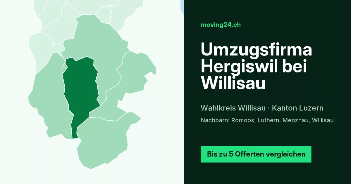 Umzugsfirma Hergiswil bei Willisau