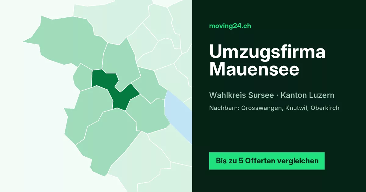 Umzugsfirma Mauensee