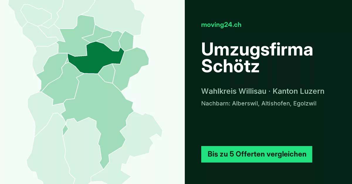 Umzugsfirma Sch&ouml;tz