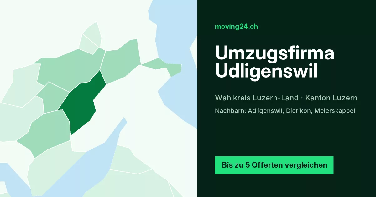 Umzugsfirma Udligenswil