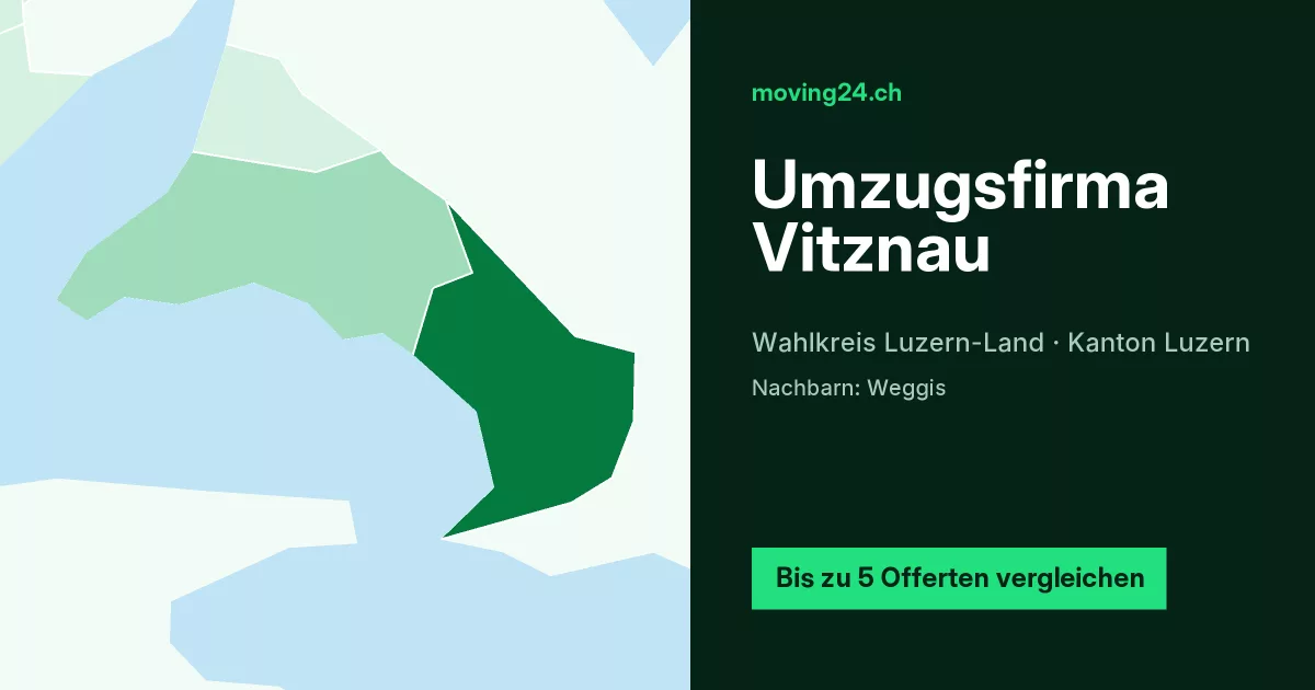 Umzugsfirma Vitznau