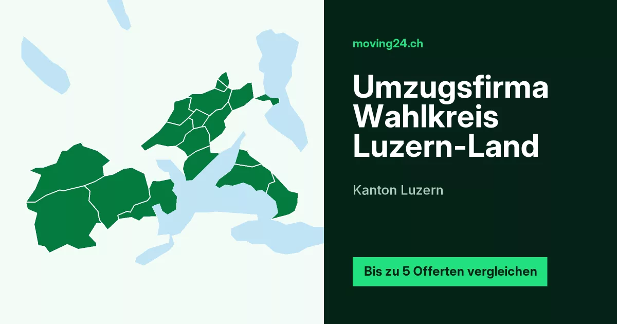 Umzugsfirma Wahlkreis Luzern-Land