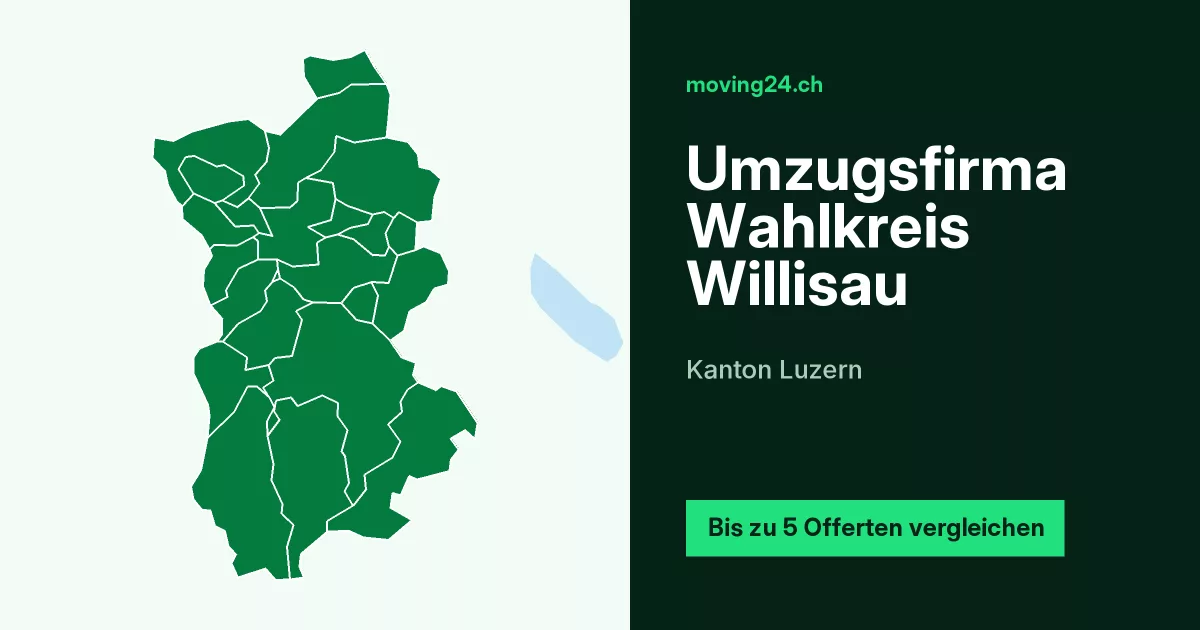 Umzugsfirma Wahlkreis Willisau